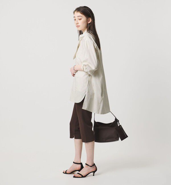 UNITED ARROWS「リボン ボウタイ チュニック シャツ」|シャツ・ブラウス|