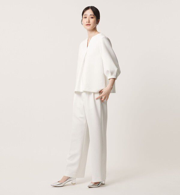 UNITED ARROWS「LIGHT SPONGY ブラウス ‐ウォッシャブル‐」|シャツ・ブラウス|