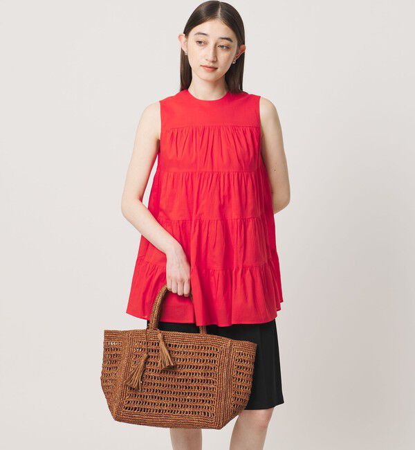 UNITED ARROWS「＜MAISON N.H PARIS＞SUCRE RFA トートバッグ」|かごバッグ|