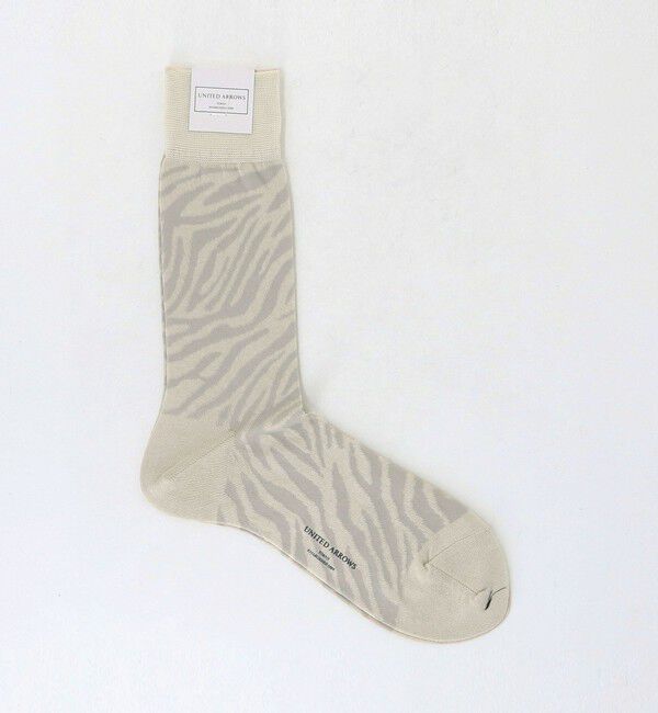 UNITED ARROWS「ゼブラ ソックス」|ソックス|OFF WHITE