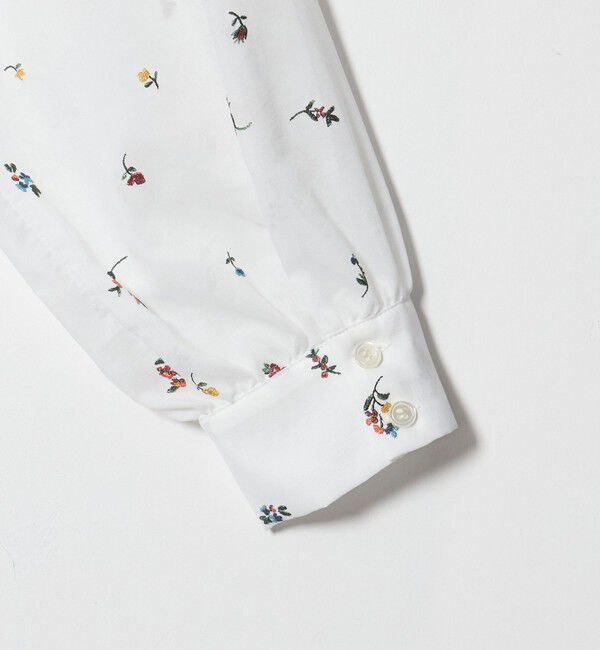 UNITED ARROWS「【別注】＜dahl&rsquo;ia＞フラワー フリル ブラウス」|シャツ・ブラウス|