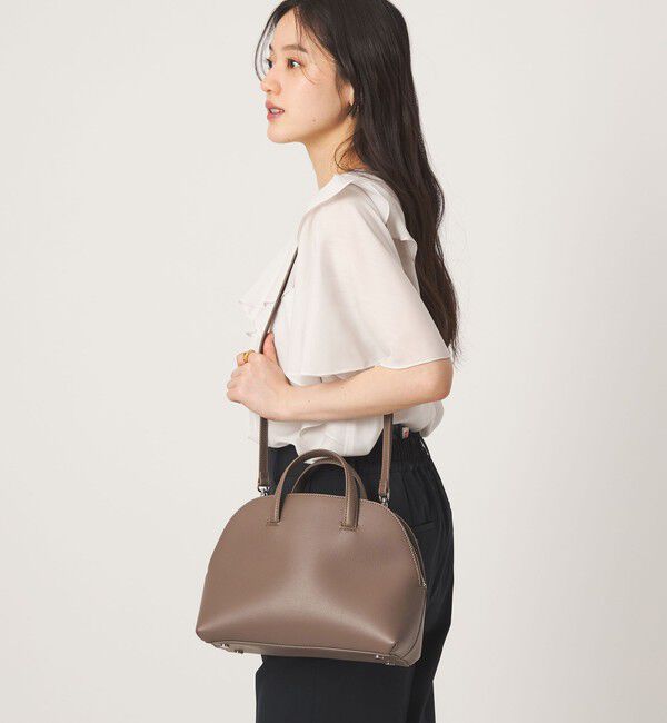 UNITED ARROWS green label relaxing「【WEB限定】2WAY ラウンド ボストンバッグ / ショルダーバッグ」|ショルダー・メッセンジャー|