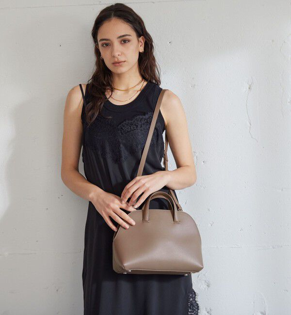 UNITED ARROWS green label relaxing「【WEB限定】2WAY ラウンド ボストンバッグ / ショルダーバッグ」|ショルダー・メッセンジャー|