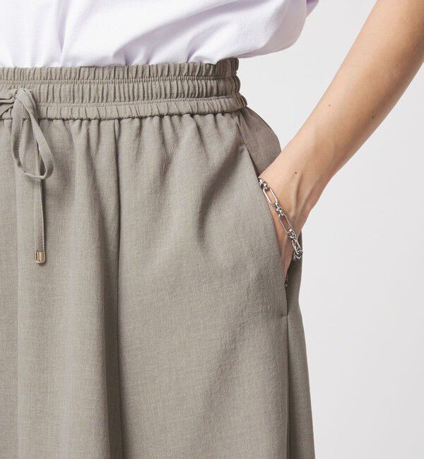 UNITED ARROWS green label relaxing「［size SHORT/TALLあり］ドライクロス フレアスカート マシンウォッシャブル  通気性」|フレア|