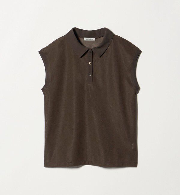 UNITED ARROWS green label relaxing「シアー メッシュ ポロカットソー」|Tシャツ・カットソー|