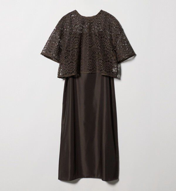 UNITED ARROWS green label relaxing「レースブラウス&times;キャミソールワンピース セット」|ワンピース|