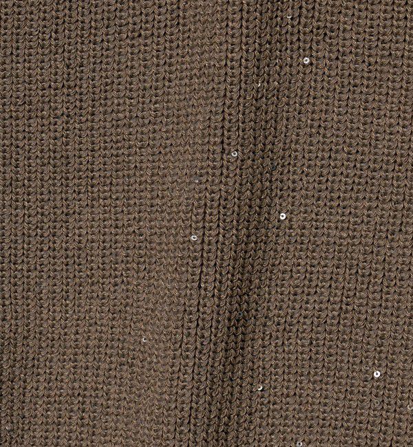 UNITED ARROWS green label relaxing「スパンコール ニット ボタン ベスト」|ベスト・ジレ|