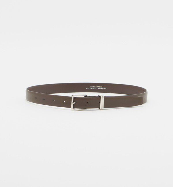 UNITED ARROWS green label relaxing「メタルサルカン ベルト」|ベルト|DK.BROWN