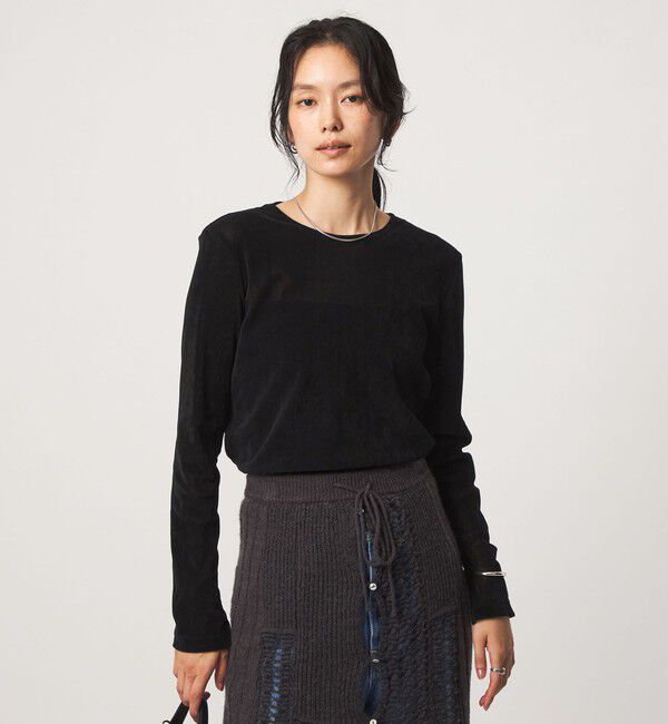 UNITED ARROWS green label relaxing「シアーフロッキー ロングスリーブ プルオーバー」|Tシャツ・カットソー|