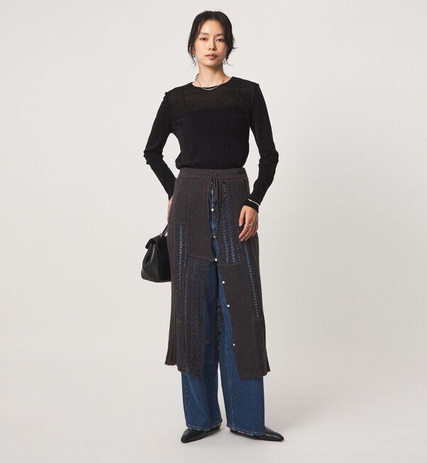 UNITED ARROWS green label relaxing「シアーフロッキー ロングスリーブ プルオーバー」|Tシャツ・カットソー|