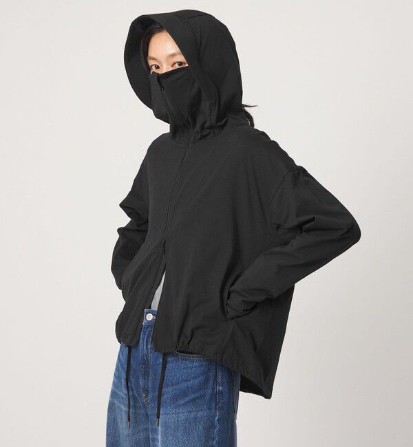 UNITED ARROWS green label relaxing「【WEB限定】＜at ease＞ドロスト カットソー パーカー  UVカット 接触冷感 遮熱」|パーカー|