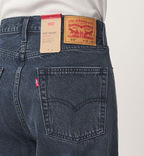 UNITED ARROWS green label relaxing「【別注】＜Levi's(R)＞578 バギー デニム パンツ」|デニム|