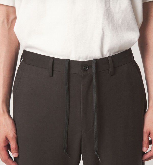 UNITED ARROWS green label relaxing「ウォッシャブル サージ ナロー ユーティリティ イージーパンツ S2 -2WAYストレッチ-」|スラックス|