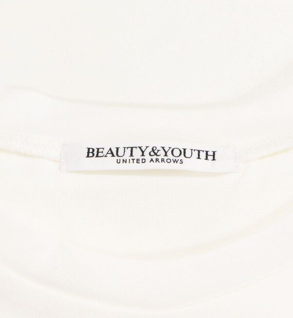 BEAUTY&YOUTH UNITED ARROWS「【WEB限定 Wardrobe DAILY MINIMAL】ケープフリル ショートスリーブプルオーバー UVカット 接触冷感」|Tシャツ・カットソー|