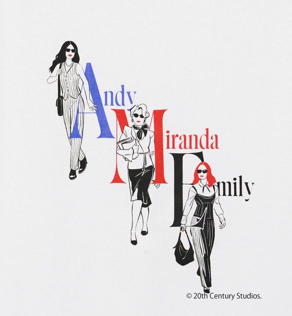 BEAUTY&YOUTH UNITED ARROWS「【別注】＜プラダを着た悪魔2＞ プリント Tシャツ」|Tシャツ・カットソー|
