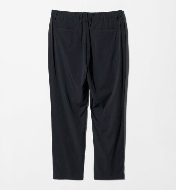 BEAUTY&YOUTH UNITED ARROWS「CORDURA ドビー 1プリーツ テーパード パンツ NO.4 撥水 ストレッチ ウォッシャブル セットアップ対応」|チノ|