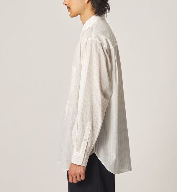STEVEN ALAN「＜Steven Alan＞ AKIHA ストライプ レギュラーカラー シャツ LOOSE」|シャツ・ブラウス|