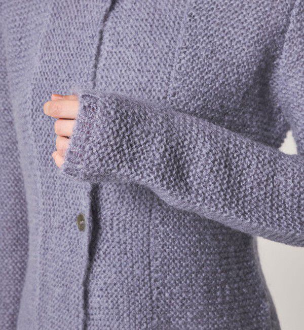 STEVEN ALAN「＜Steven Alan＞ウール モヘヤ ナイロン ボタン カーディガン」|カーディガン|