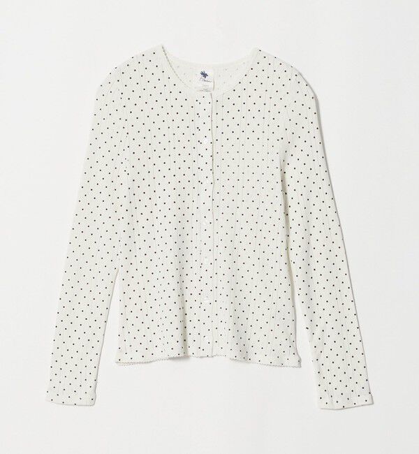 BEAUTY&YOUTH UNITED ARROWS「【別注】＜PALM＞クルーネック カーディガン」|カーディガン|OFF WHITE