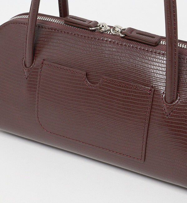 BEAUTY&YOUTH UNITED ARROWS「＜ADD CULUMN＞FIGRE BOSTON レザーライク ショルダーバッグ」|ボストンバッグ|