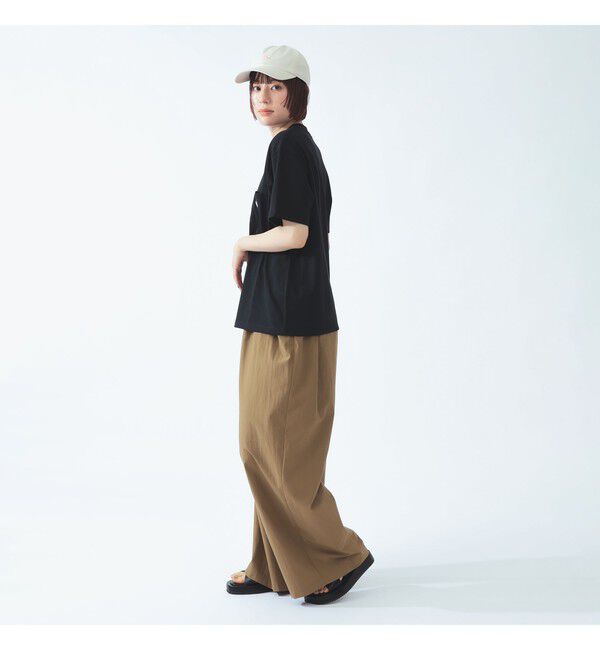 Ray BEAMS 「DANTON / ポケット Tシャツ　26SS 洗濯可 ロゴオーバーサイズ リラックス メンズライク ダントン」|Tシャツ・カットソー|