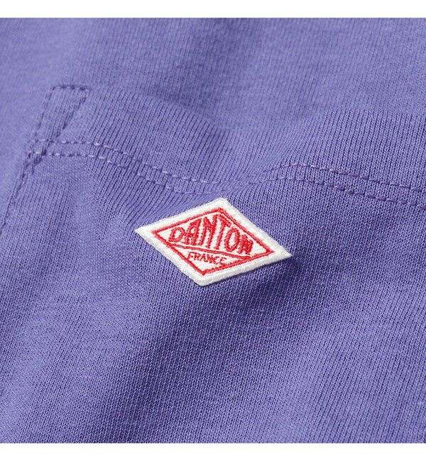 Ray BEAMS 「DANTON / ポケット Tシャツ　26SS 洗濯可 ロゴオーバーサイズ リラックス メンズライク ダントン」|Tシャツ・カットソー|