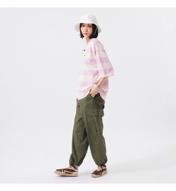 BEAMSBOY「【別注】LACOSTE / ボーダー Tシャツ」|Tシャツ・カットソー|
