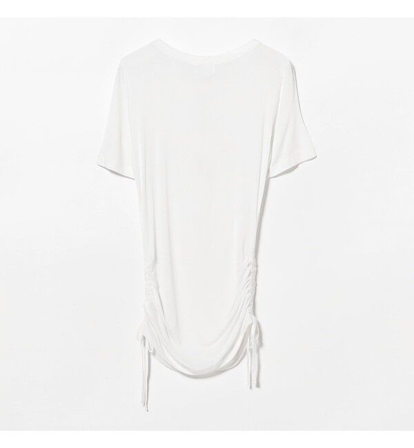 Demi-Luxe BEAMS 「BAUM UND PFERDGARTEN / JELVA ギャザー Tシャツ」|Tシャツ・カットソー|