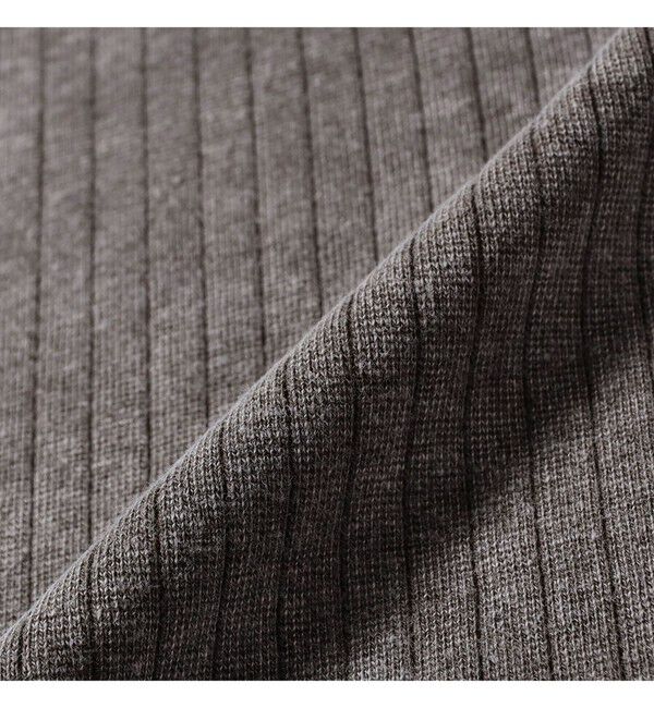 BEAMS「フェード リブ ロングスリーブTシャツ」|Tシャツ・カットソー|