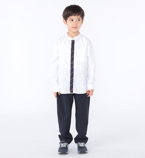 SHIPS KIDS「SHIPS KIDS:100～130cm /〈多機能〉ネイビー ストレッチ パンツ」|その他|