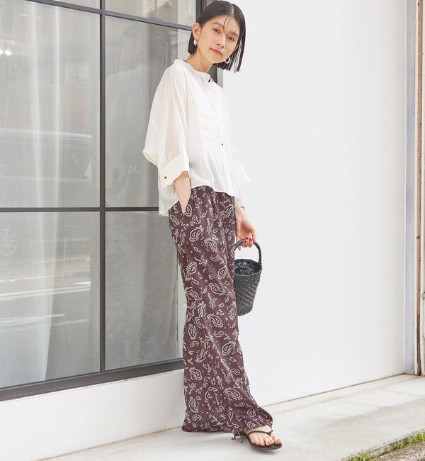 SHIPS for women「【実力派ベーシック】〈手洗い可能〉シルク混 シアー 羽織 シャツ」|シャツ・ブラウス|