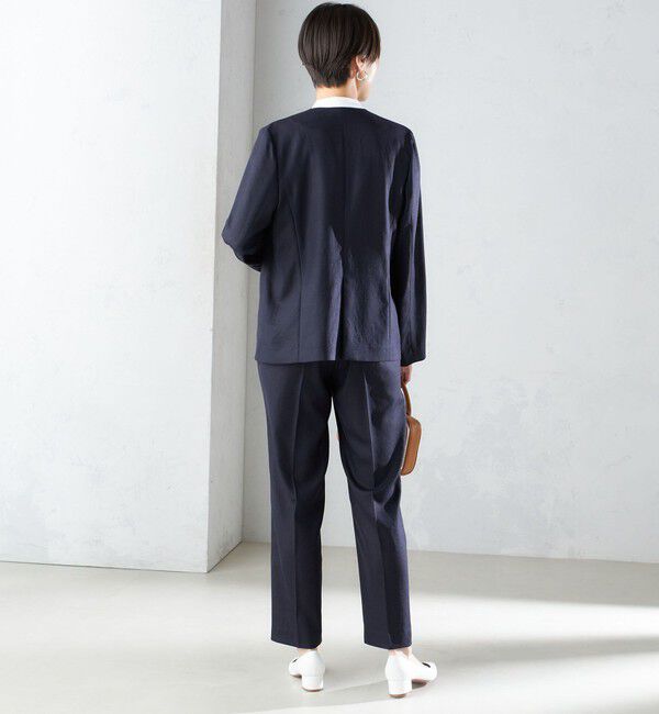 SHIPS for women「〈接触冷感/手洗い可能〉トリアセテート混 テーパード パンツ（セットアップ対応）◇」|その他|
