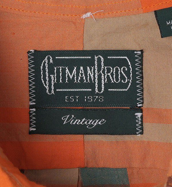 SHIPS「Gitman Vintage: BD ARCHIVE IND MADARS」|シャツ・ブラウス|