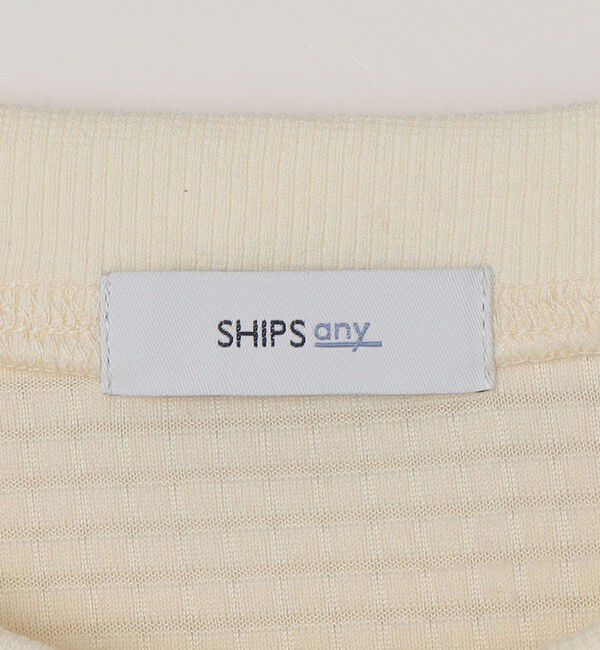 SHIPS any「SHIPS any:〈洗濯機可能〉グリッド フリース スピンドル ポケット プルオーバー◇」|スウェット・ジャージ|