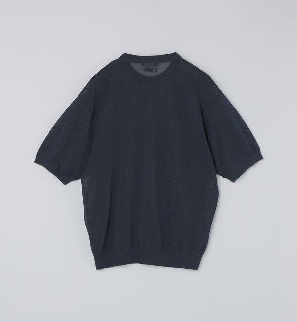 SHIPS「SHIPS: 〈手洗い可能〉和紙 クルーネック ニット Tシャツ」|Tシャツ・カットソー|