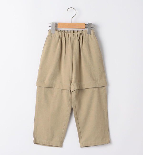 SHIPS KIDS「MOUN TEN.: 110～140cm /デタッチャブル パンツ」|その他|ベージュ