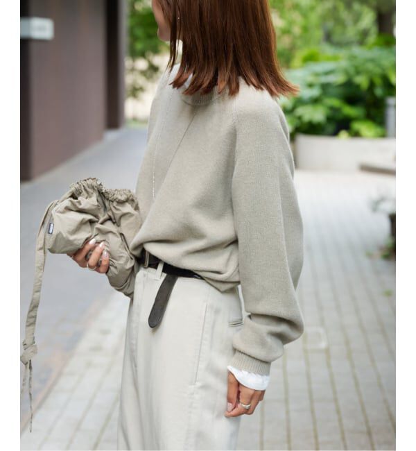 OUTDOOR PRODUCTS Usual Things「≪予約≫WOOL SIGNATURE クルーネックニット」|ニット・セーター|