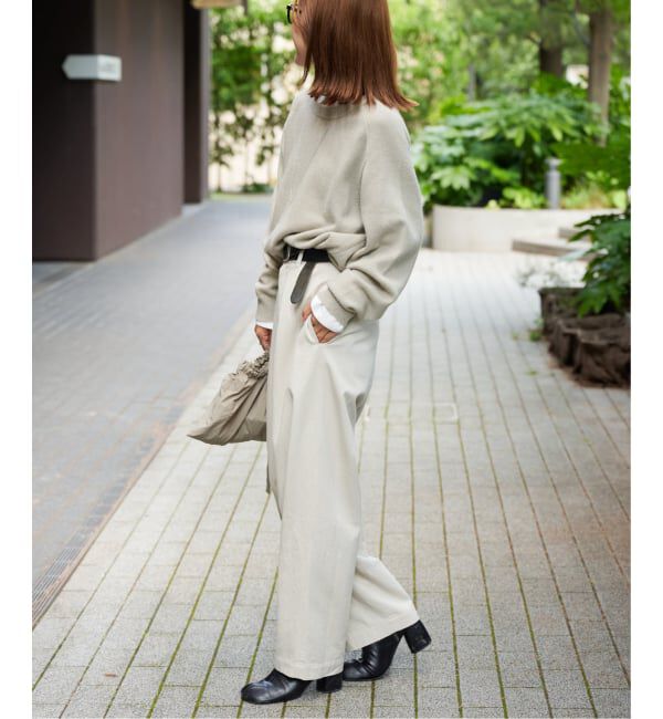 OUTDOOR PRODUCTS Usual Things「≪予約≫WOOL SIGNATURE クルーネックニット」|ニット・セーター|