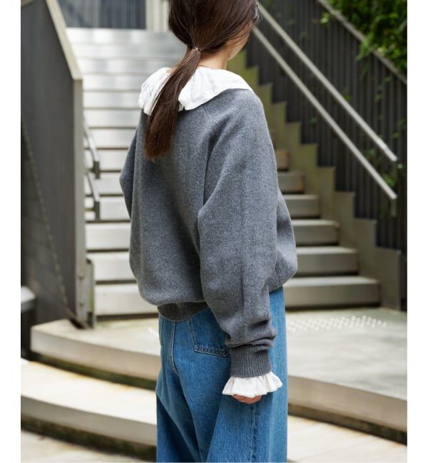 OUTDOOR PRODUCTS Usual Things「≪予約≫WOOL SIGNATURE クルーネックニット」|ニット・セーター|