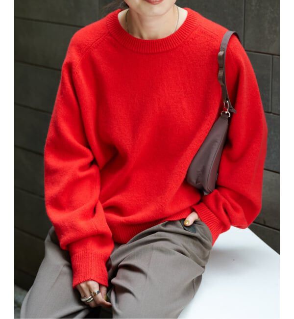 OUTDOOR PRODUCTS Usual Things「≪予約≫WOOL SIGNATURE クルーネックニット」|ニット・セーター|