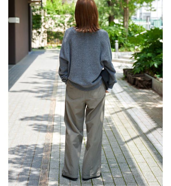 OUTDOOR PRODUCTS Usual Things「≪予約≫WOOL SIGNATURE Vネックニット」|ニット・セーター|