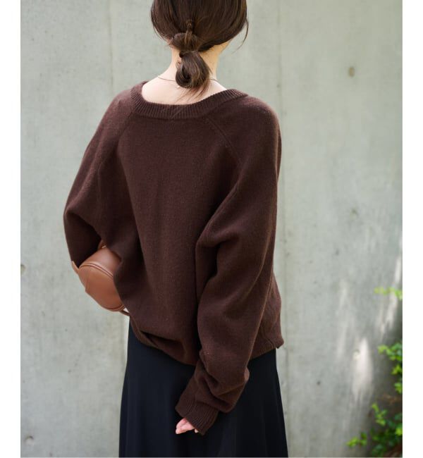 OUTDOOR PRODUCTS Usual Things「≪予約≫WOOL SIGNATURE Vネックニット」|ニット・セーター|