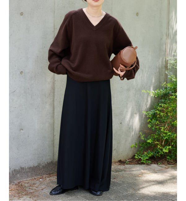 OUTDOOR PRODUCTS Usual Things「≪予約≫WOOL SIGNATURE Vネックニット」|ニット・セーター|