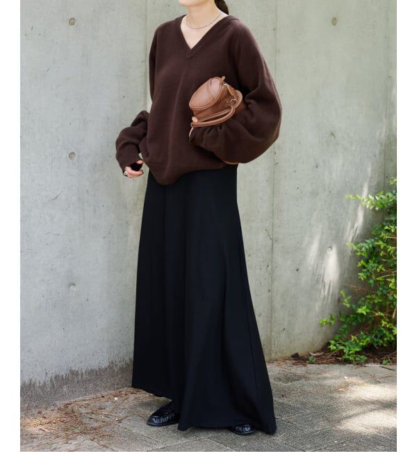 OUTDOOR PRODUCTS Usual Things「≪予約≫WOOL SIGNATURE Vネックニット」|ニット・セーター|