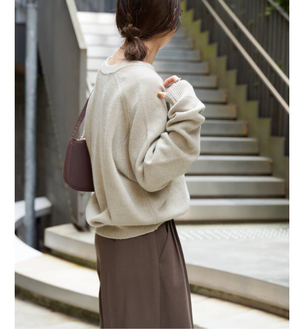 OUTDOOR PRODUCTS Usual Things「≪予約≫WOOL SIGNATURE Vネックニット」|ニット・セーター|