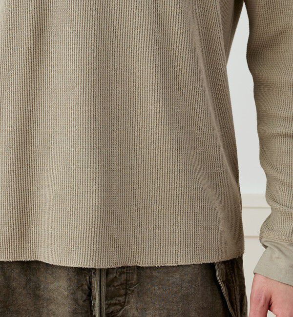 JAMES PERSE「コットンリネンワッフル ロングスリーブカットソー MCLW3747」|Tシャツ・カットソー|