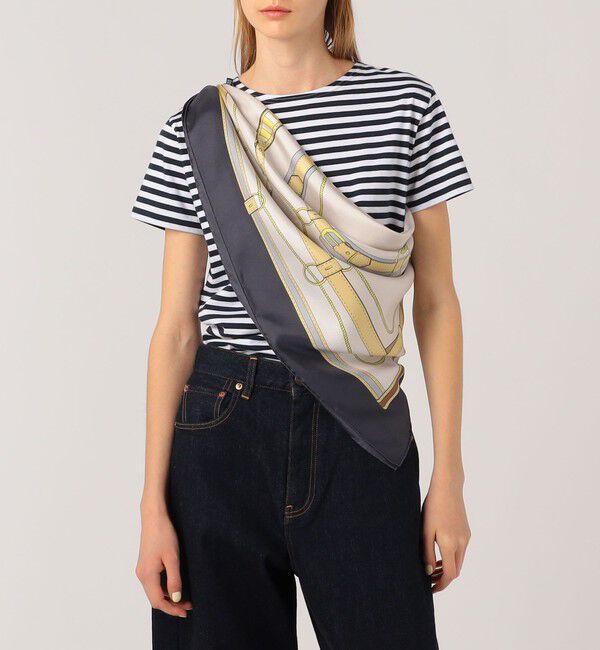 TOMORROWLAND GOODS「ATELIER TOMORROW CLASSIC シルクスカーフ」|バンダナ・スカーフ|