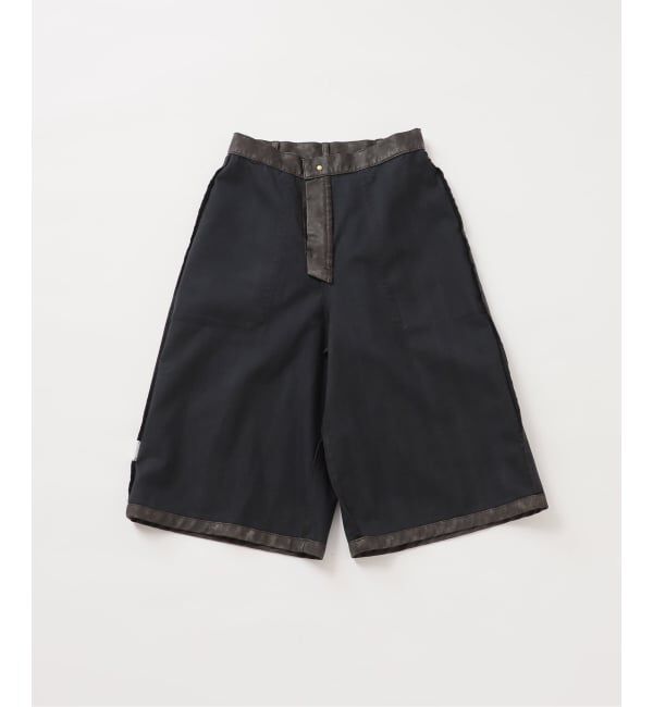  「《予約》FAUX LEATHER HALF パンツ」|その他|