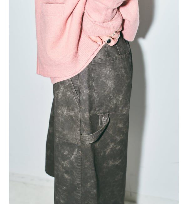  「《予約》FAUX LEATHER HALF パンツ」|その他|