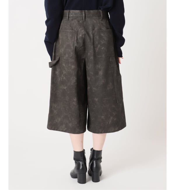  「《予約》FAUX LEATHER HALF パンツ」|その他|